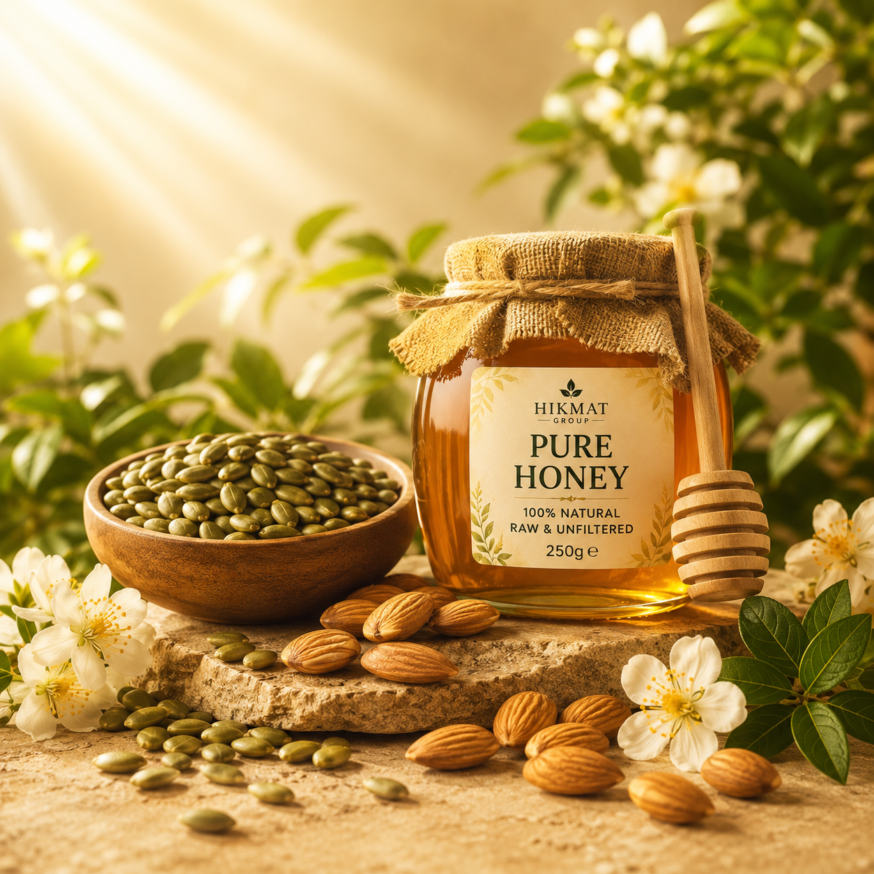 Pure Honey – 100% Natural, Raw & Unprocessed | 500g