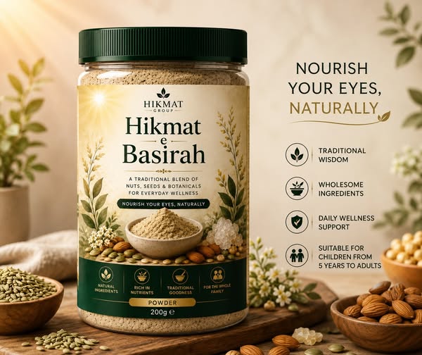 Hikmat e Basirah – Traditional Eye Wellness Powder | 200g